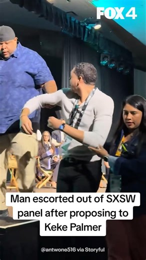 Man escorted out of SXSW after proposing to Keke Palmer