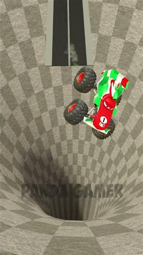 ALL SIZE CARS LIGHTNING MCQUEEN MONSTER TRUCK TEAM SALLY MATER KING ROAD RIDE FUNNEL Garry's Mod