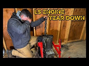 Tearing Down a Junkyard LS Engine | Full LS Tear Down & Inspection