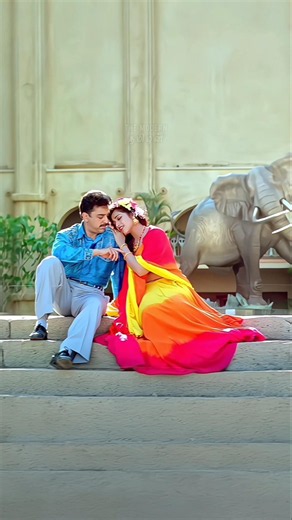 Kadhala Kadhala from AvvaiShanmugi #4k #fullscreenstatus Kamal Meeena Deva Hariharan Sujatha #tamil