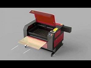 The Ideal CO2 Laser Engraver is Here - Cabinet Model - OMTech Laser