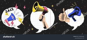 7,218 Clip Art Megaphone Royalty-Free Photos and Stock Images | Shutterstock