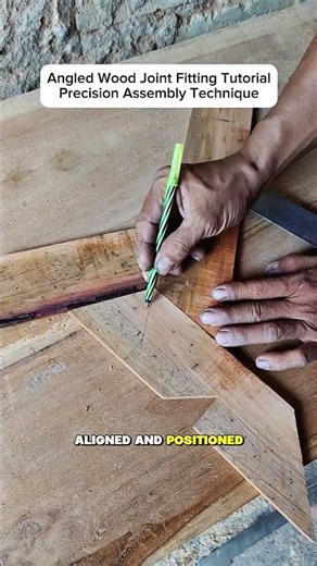 Angled Wood Joint Fitting Tutorial – Precision Assembly Technique