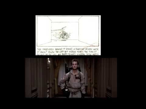 GHOSTBUSTERS(1984) Behind the scenes Storyboard