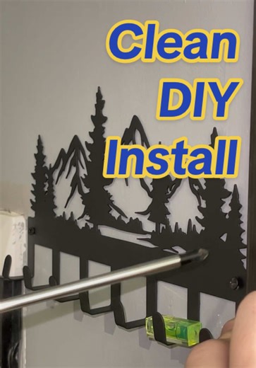 Satisfying DIY Key Holder Installation Guide