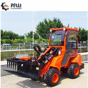 [Hot Item] Professional Mini Wheel Loader Compact 850kg Payload Telescopic Wheel Loader