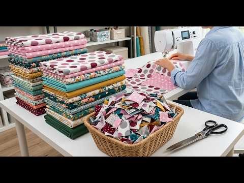 The Easiest Bag Ever! 👜 No Pattern Needed & Sells Out Instantly! ❤️ Beginner DIY