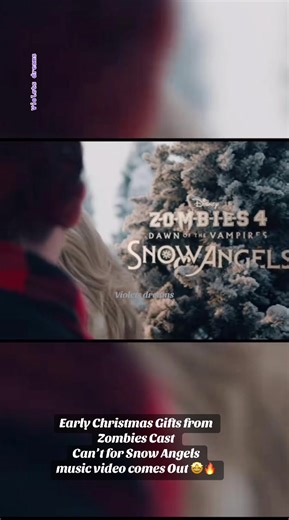 Zombies4 “Snow Angel”Music video coming out soon 🤩🤩 @Malachi Barton @Freya Skye #fypシ゚ #viralvideo #iconic #malachibarton #freyaskye