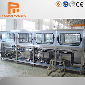 [Hot Item] 600bph 5 Gallon Jar Water Automatic Decapping Washing Filling and Capping Machine 18.9L Bottle Water Production Line