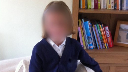 Transgender girl on wearing skirt to school