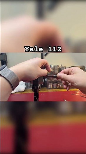 Yale 112 Orange Belt DD lock
