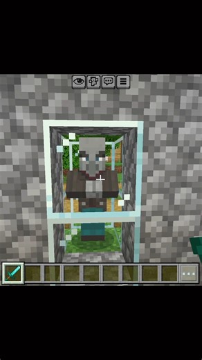 Villager Prank in Minecraft 😂 #Shorts
