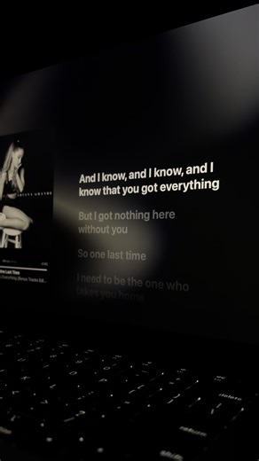 One Last Time by Ariana Grande #songs #lyrics #fyp | Ariana Grande Songs