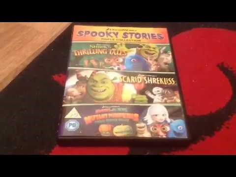 Unboxing Dreamworks Spooky stories triple collection DVD