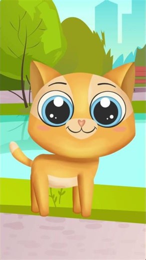 Cute Cat by Oxbridge Baby #learntotalk #oxbridgebaby #preschoollearning