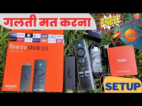 Amazon Fire TV Stick Lite 2023 Complete Setup I How To Use Fire TV Stick Lite Fire Tv Connect Led TV