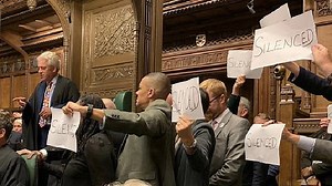 Mayhem in Commons as MPs scuffle at Speaker’s chair as Parliament is shut down | LBC