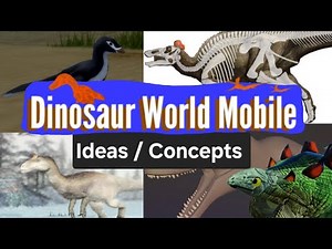 Dinosaur World Mobile ideas and concepts!