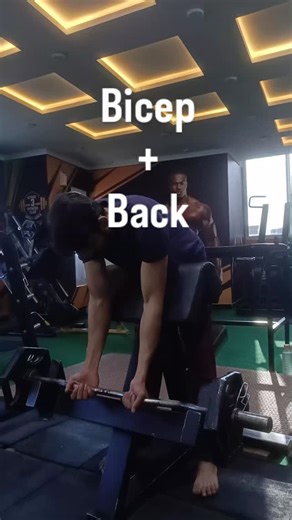 Day 4 Bicep Back Bicep being primary muscle and back as secondary Muscle | Muneeb Ahmed