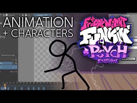 FNF Psych Engine Modding: Animations + Characters