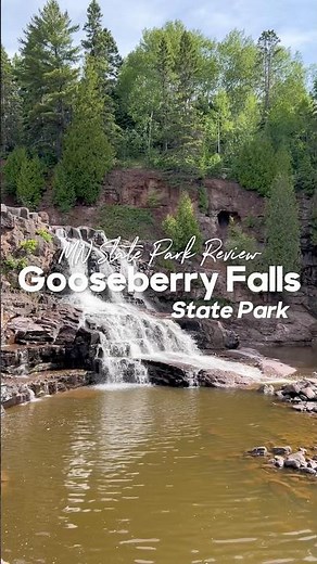 Gooseberry Falls State Park Review — Campground, Wildlife, Views & More! #stateparks #minnesota
