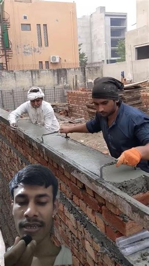 The correct way to lay a lintel.