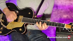 This #review digs into the Line 6 Spider V 120 modeling combo that won high marks for its tones that far surpass previous Spider amps, its easy-to-use Spider Remote app for editing sounds, and the full-range speakers are great for a wide variety of instruments. $399 Street. Read and watch: http://bit.ly/Line6SpiderV120 | Premier Guitar