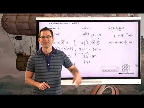 N-Gen Math 6.Unit 6.Lesson 1.Equations and Their Solutions