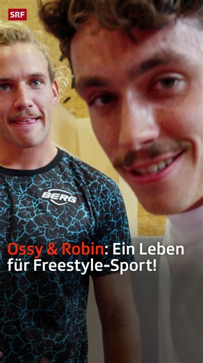 Ossy and Robin live for freestyle sports | Bounce | SRF #shorts