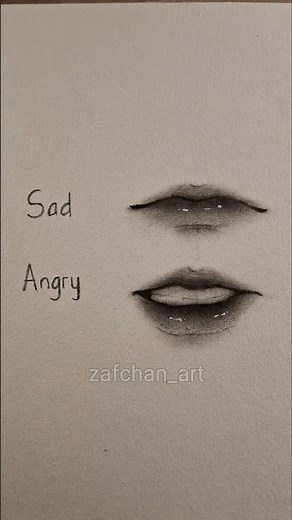 Drawing lips expressions ✨️ #drawing #howtodraw #tutorial #art #shorts