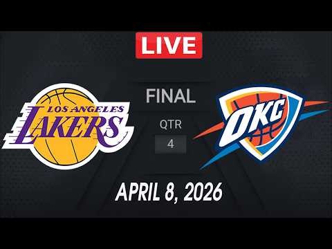 NBA LIVE! Los Angeles Lakers vs Oklahoma City Thunder | April 8, 2026 NBA Regular Season LIVE