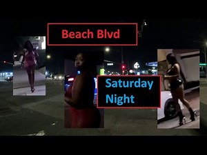 Beach Blvd, Saturday Night, Orange County California.