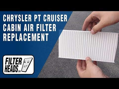 How to Replace Cabin Air Filter 2002 Chrysler PT Cruiser | AQ1133