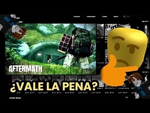 "AFTERMATH" ¿El Mejor juego de zombies de ROBLOX?🧟
