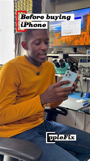 Must know when considering buying iPhone. #originaliphone#refurbished #fake