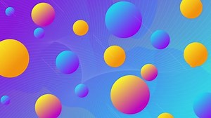 Animated Background Bright Colors Gradient Balls Stock Footage Video (100% Royalty-free) 1085361710 | Shutterstock