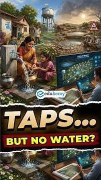 India’s Water Challenge 💧 | Jal Jeevan Mission Explained | UPSC