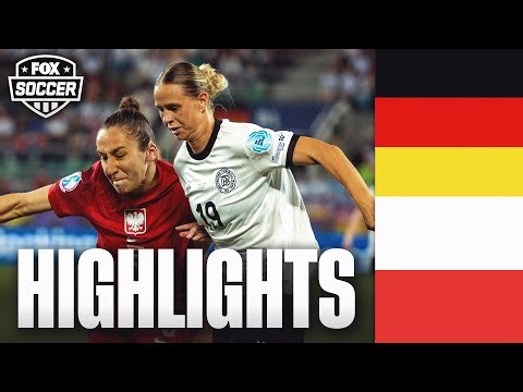 Germany vs. Poland UEFA Women's Euro 2025 Highlights | FOX Soccer