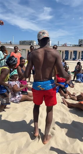 Exciting Beach Dance Performance in Cape Verde