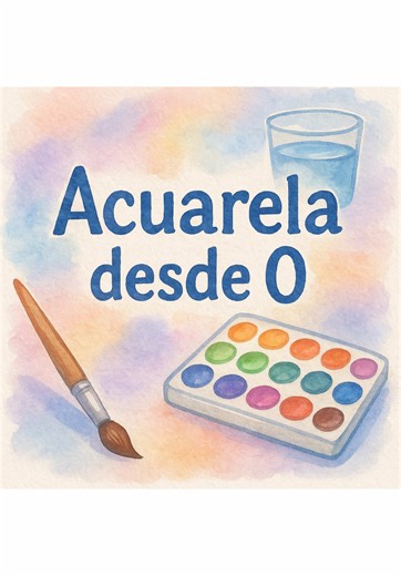 Cómo empezar a pintar con acuarelas desde cero