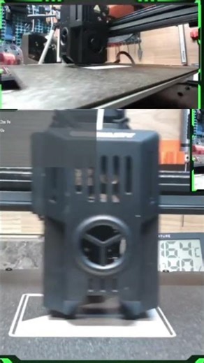 ender 3 v3 ke printing a smooth first layer test #3dprinter #3dprinting #ender3 #ender3v3ke