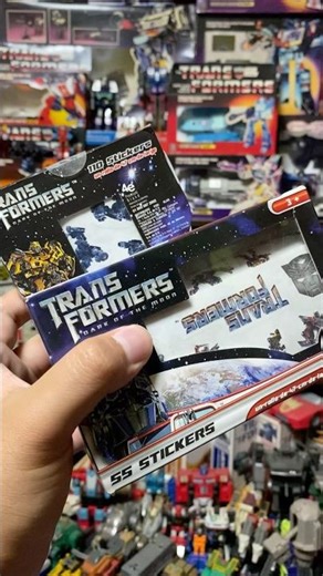 Stickers de Transformers 🤖 #shorts #transformers #sticker #optimusprime #bumblebee #toys #hasbro
