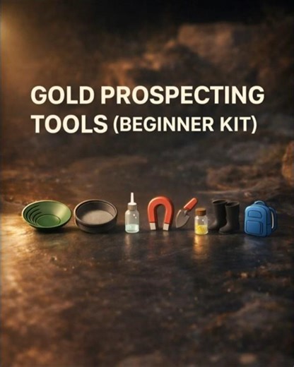 Gold Prospecting Tools Beginner's Kit