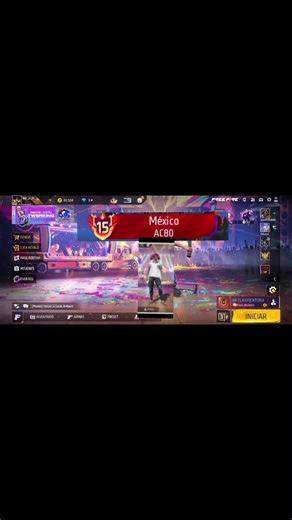 Desafío top en Free Fire con Mini Santana