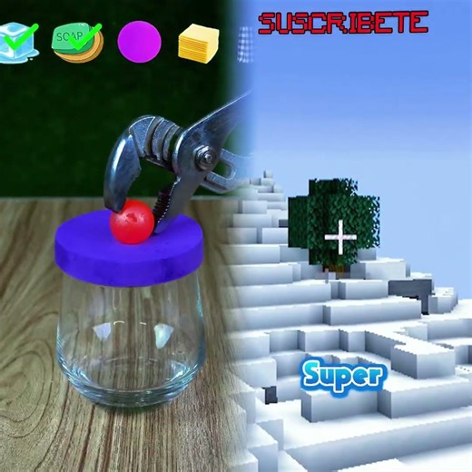 MINECRAFT PERO NO PUEDO TOCAR el COLOR BLANCO #shorts #minecraft #minecraftshorts #tiktok