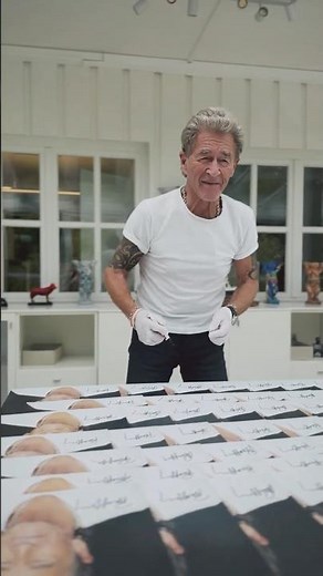 Mein Arm tut heute noch weh 😅 | Peter Maffay signiert Fotodrucke für die Amazon Edition
