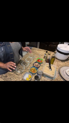 Meal prepping with the Princess 🤗 #healthy #mealprep #mindset #fyp