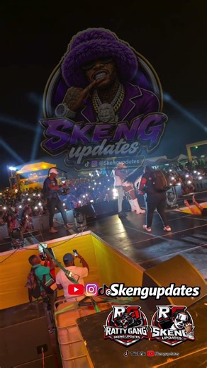 Skeng’s Live Performance Had the Crowd Going Crazy! 🇯🇲 #SkengDon #JamaicanDancehall