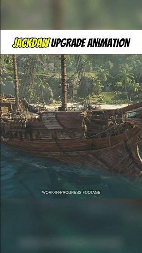 Assassin's Creed Black Flag Resynced | Jackdaw Upgrade Animation 🏴‍☠️