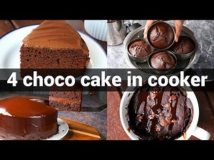 4 cooker cake or no oven cake recipes | chocolate cake recipes in cooker | no oven cakes recipe